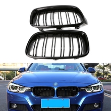 1Pair Gloss Black Front Grille Kidney For BMW 3-Series F30 F31 F35 2012-2016 NEW 2024 - buy cheap