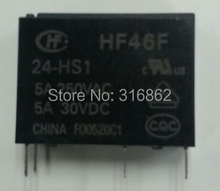HF46F-024-HS1 HF46F/024-HS1 HF46F/24 HF46F 10PCS/LOT 24V RELAY Free Shipping transistor diode module electronic Components kit 2024 - buy cheap