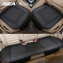 Car Seat Covers Leather Seat-Covers Cushion Universal Automobile Seat Cover Set Protector Seats Cushion Carpets Mats Accessories 2024 - buy cheap