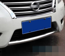 FIT FOR 13- NISSAN SENTRA PULSAR SV CHROME FRONT LOWER BUMPER COVER MOLDING TRIM 2024 - buy cheap