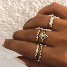 Ailend Модное новое Золотое и серебряное кольцо, женские модели 2019 кристалл ретро твист Тканое серебряное кольцо Женская мода Ювелирные изделия Подарки 2024 - купить недорого