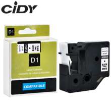 cidy 10pcs/lot Dymo D1 Tape 45803 19mm Black on White Label For Dymo Label Printer DYMO LM160 LM280 PNP 2024 - buy cheap