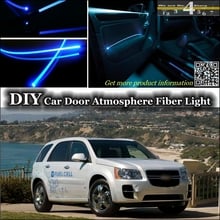 interior Ambient Light Tuning Atmosphere Fiber Optic Band Lights For Chevrolet Equinox Inside Door Panel illumination Tuning 2024 - buy cheap