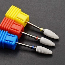 Timistory Ceramic Nail Drill Bit Electric Nail Milling Cutter for Manicure Pedicure Nail Art Accessoires Tool Remove Nail Polish 2024 - buy cheap