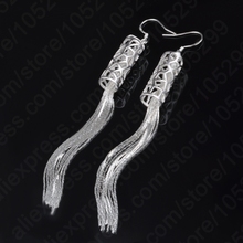 Factory Promotions Wholesale Beautiful Tassel 925 Sterling Silver WOMEN Drop Earring High Quality Fashion Classic Jewelry 2024 - buy cheap