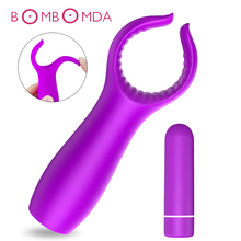 Clitoris Clip Vibrator For Women G spot Stimulate Dildo Nipple Clip Vibrator Masturbator Adults Sex Toys For Women Men Couples 2024 - buy cheap