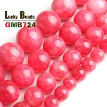Natural Rhodochrosite Stone Beads Round Loose Beads For Jewelry Making DIY Bracelet Necklace Pick Size 6/8/10/12mm 15 Inches 2024 - buy cheap