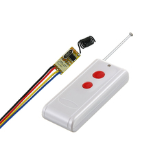 Sistema de Controle de acesso DC 3.5 V-12 V Mini Remote Keyless Entery Micro Interruptor do Relé De Controle Remoto