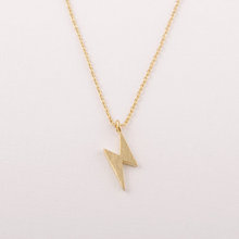 Fashion  silver plated Lightening Bolt  Necklace Pendant Necklace for women 2024 - buy cheap