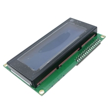 Pantalla de módulo LCD para Arduino, serie Azul IIC I2C TWI 2004, 20x4, Caracteres 5v 2024 - compra barato