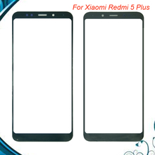 Стеклянная панель черного и белого цвета для Xiaomi Redmi 5 Plus 2024 - купить недорого
