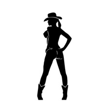 8*20CM Sexy Temptation Girl Car Stickers Cartoon Girl Decorative Car Stickers Motorcycle Decals C2-0122 2024 - buy cheap