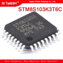 2 шт. STM8S103K3T6C STM8S103 LQFP-32 8-битный микроконтроллер чип микроконтроллер 16 МГц 2024 - купить недорого