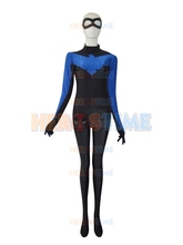 New Style Nightwing Costume spandex lycra superhero costumes for halloween cosplay hot sale show zentai suit 2024 - buy cheap