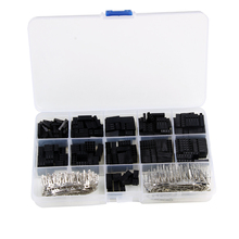 620PCS 2.54mm Dupont Connector Cable Jumper Wire 1- 6 Pin Header Housing Kit Male Female Crimp Terminal Adaptor Assortment 2024 - buy cheap