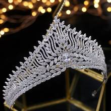 Asnora tiara de boda Wedding Tiaras Bridal Crowns Bride Hair Accessories couronne de mariage 2024 - buy cheap