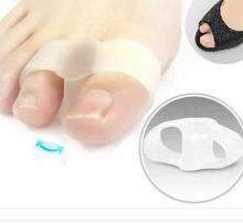 Gel foot fingers Two Toe Separator thumb valgus protector Bunion adjuster Hallux Valgus Guard feet care 2024 - buy cheap