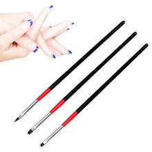 Nail art pens 3pcs set manicure drawing tools UV gel nail 2024 - buy cheap