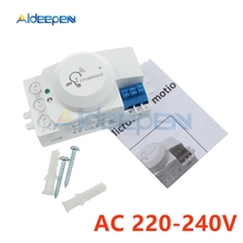 Interruptor de Sensor de movimiento de microondas, controlador de Microsensor para luz LED, AC 220V-240V, 5,8 GHz 2024 - compra barato