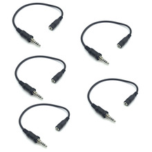 Conector de enchufe hembra de 3,5mm, Cable de transferencia de Audio para YAESU Vertex, VX-7R, VX-6R, VX-177, Twoo Way, Radio, auriculares, 5 uds. 2024 - compra barato