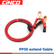 PowerBank Plug PP30 30A 600V Extend cable solar cable 0.3m 1m 2m Connect with Alligator Clamps Crocodile clip 30Amps 2024 - buy cheap