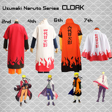Anime Naruto Cosplay Costume Akatsuki Itachi Uchiha 2nd Hokage 4th 6th 7th Hokage cloak, for unisex, function material, jackets & coats 2024 - buy cheap