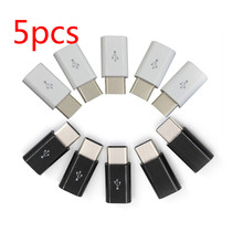 5 шт./лот USB Тип C адаптер USB 3. 0 Type-C штекер к Micro USB 3. 0 5Pin гнездо адаптер преобразователь данных 2024 - купить недорого