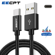 EECPT-Cable de datos de carga rápida para móvil, Cargador USB tipo C para Samsung S9 S8, Android, Xiaomi Redmi Note 7 2024 - compra barato