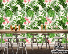 beibehang Custom wallpaper hand-painted European classic pastoral banana tropical rainforest Southeast Asia wall 3d wallpaper 2024 - buy cheap