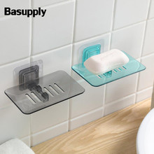 Basupply-estante de esponja de drenaje para platos y jabón, estante colgante de cocina, soporte de almacenamiento, caja de jabón, organizador de accesorios de baño 2024 - compra barato