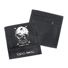 Tokyo Ghoul Kaneki Ken-cartera pequeña, monedero Oxford de diseño de marca, tarjetero 2024 - compra barato