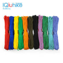IQiuhike 100 Colors Paracord 2mm 100FT,50FT,25FT One Stand Cores Paracord Rope Paracorde Cord For Jewelry Making Wholesale 2024 - buy cheap