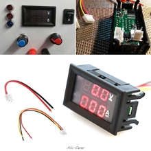 DC 0-100V 10A Dual LED Digital Voltmeter Ammeter Voltage AMP Power Car Monitor 2024 - buy cheap