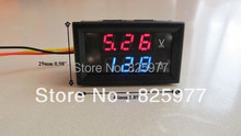 DC 4.5-30V 100A ammeter voltmeter  Red&Blue Led Dual display  Panel Volt Amp Combo Meter Without 100A shunt 2024 - buy cheap