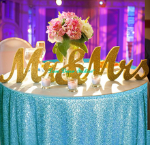 Mr and Mrs Wedding sign Gold and Silver Glitter Wedding Decor Wedding Mr & Mrs 2024 - buy cheap