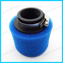 Pit Dirt Bike 42mm Foam Blue Air Filter For 110cc 125cc 140cc 150cc Go Kart Scooter ATV Quad CRF50 XR50 Mini 2024 - buy cheap