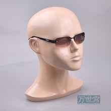 57 CM maniquí femenino fibra de vidrio tonto cabeza maniquí cabeza para sombrero gafas de máscaras de pantalla 2024 - compra barato