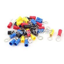 40 Pcs 2-5S 16-14AWG Wire Connector Ring Crimp Terminal Assortment Kit 2024 - buy cheap