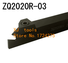 ZQ2020R-03/ZQ2020R-04 External Grooving Turning Lathe Bar Tool Holder For Lathe Machine CNC Cutting Turning Tool Set Holder 2024 - buy cheap