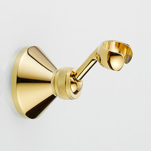 Bathroom Hand Held Shower Head Holder Bracket Rose Gold/Gold/Antique Bathroom Hardware Accessory Wall Mounted  Brass Hook 2024 - buy cheap