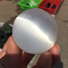 Natural White Selenite Sphere Ball Quartz Crystal Stone Fraueneis Mineral Specimen As Gifts for Home Decoration 2024 - buy cheap