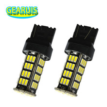 2 шт. сигнальные лампы LED T20 7440 72 SMD 4014 7443 T25 3156 3157 поворотные огни DRL лампы красные тормозные огни авто задние лампы rouge 12V 2024 - купить недорого