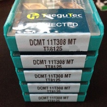 Вставки из карбида вольфрама DCMT 11T308 MT TT8125 Taegutec, токарные инструменты DCMT11T308MT TT8125 для общего поворота стали 2024 - купить недорого