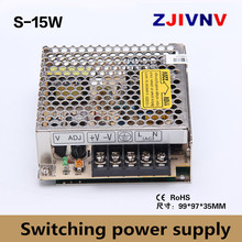 single output 15W switching power supply output 5v/ 12v /24v, ac-dc smps 5v 3a, 12v 1.25a, 24v 0.62a, input 110-240vac 2024 - buy cheap