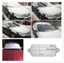 2018 nuevo coche nieve sol anti polvo ventana cubierta para BMW 1 serie 3 Series 5 Series 6 Series 7 Series 2024 - compra barato