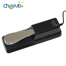 New Cherub WTB-005 Black Electric Portable Damper Sustain Metal Pedal For HMY Piano Yamaha For Casio Keyboard Sustain Ped 2024 - buy cheap