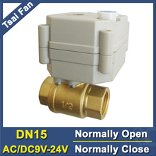 TF15-B2-B Metal Gear BSP/NPT 1/2'' DN15 Normal Open Normal Closed Valve With Manual Override AC/DC9V-24V CE IP67 2024 - buy cheap
