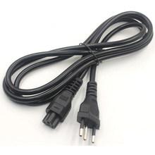 Universal 3 Prongs Brazil Plug AC Power Cord Cable For Laptop Ac Adapter Charger 2024 - buy cheap