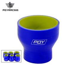 PQY - 2"-3" 51mm-76mm Silicone Hose Straight Reducer Joiner Coupling Blue&yellow PQY-SH02030-QY 2024 - buy cheap