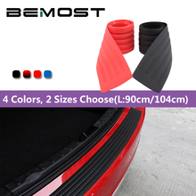 BEMOST Car Rear Guard Trunk Bumper Trim Protect Rubber Strip Cover Sill Mat Pad For Kia For Skoda For Greatwall Auto Accessories 2024 - buy cheap